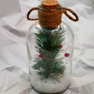 Glass Christmas decor